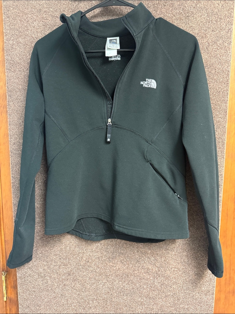 The North Face Black Women's Half-Zip Ski Jacket